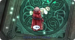 Kronecker Heine at the altar