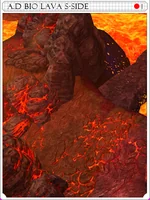 Dimensional Volcano South Card