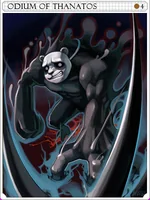 Odium of Thanatos Card