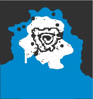 Volcanic Island Korodo map