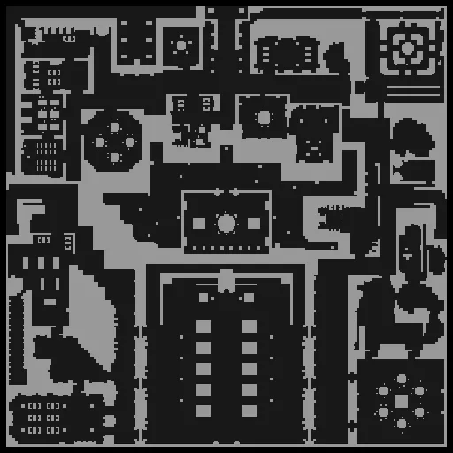 Old Chivalry Floor 1 map