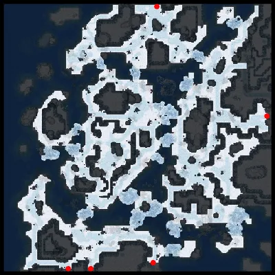 Frozen Scale Hill map