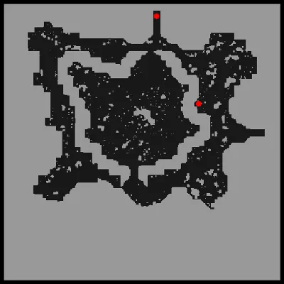 Mjolnir Mountains Airplane Crash Site map