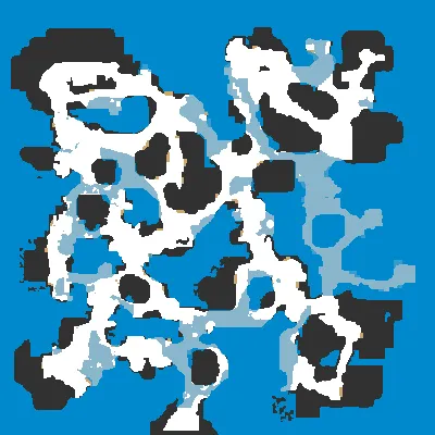 끈적한 바다 map