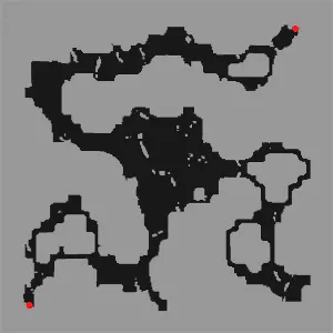 Hugel Abyss Lake Underground Cave Floor 1 map