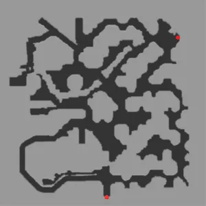 Northern Comodo Cave Luanda map