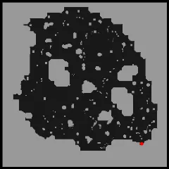 Brasillis Waterfall Cave Entrance map