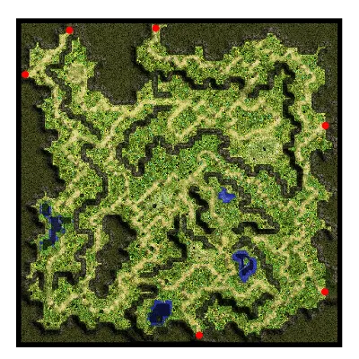 Comodo Papuchicha Forest map