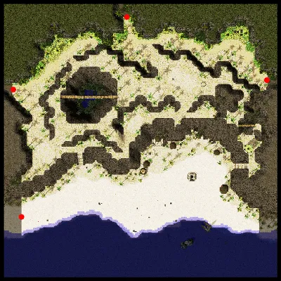 Comodo Kokomo Beach map