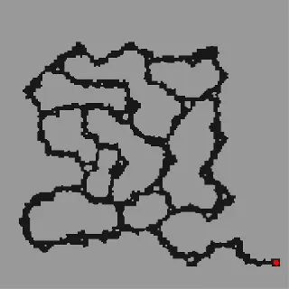 Istana Cave map