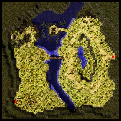 Dewata Field_Zati Tribe's Village map