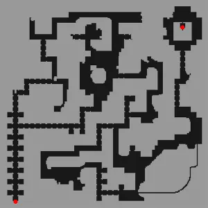Einbech Mine Dungeon Floor 1 map