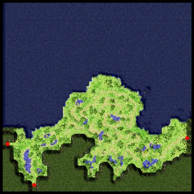 Geffen Field map
