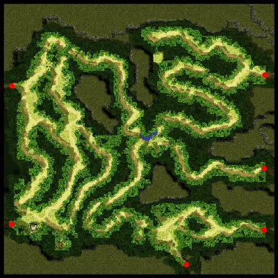 Geffen Field map