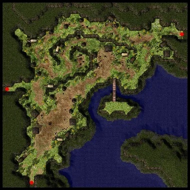 Gypsy Village map