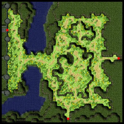 Geffen Field map