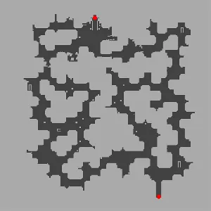 Glast Heim Underground Cave Floor 1 map
