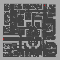 Glast Heim Underground Prison Floor 1 map
