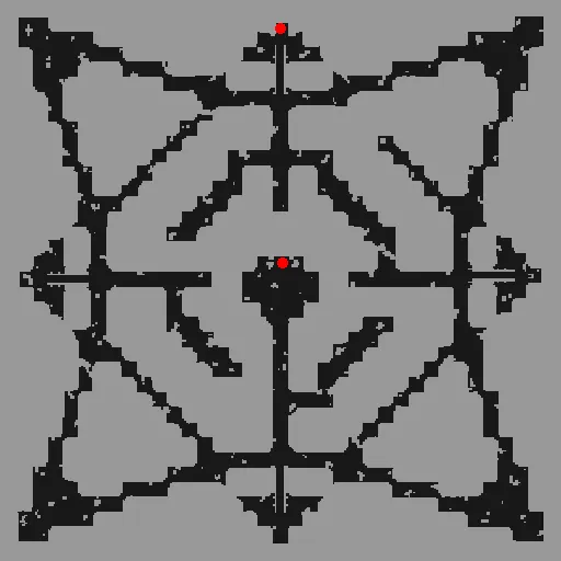 Rachel Ice Cave Floor 2 map