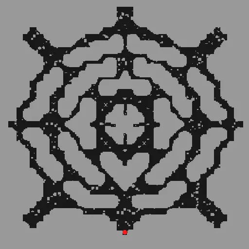 Rachel Ice Cave Floor 3 map