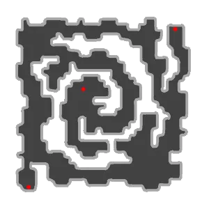 Izlude Underwater Cave Dungeon Floor 2 map