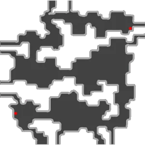 Izlude Underwater Cave Dungeon Floor 4 map