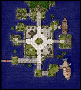 Izlude, the Satellite City map