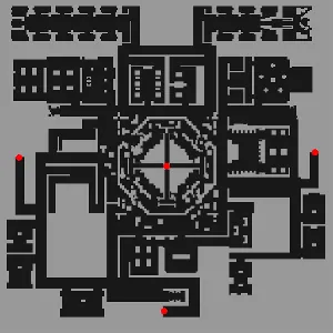 Bio Lab Basement Floor 2 map