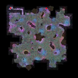 Starry Coral Area map