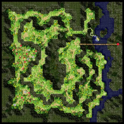 Mt. Mjolnir North Side map