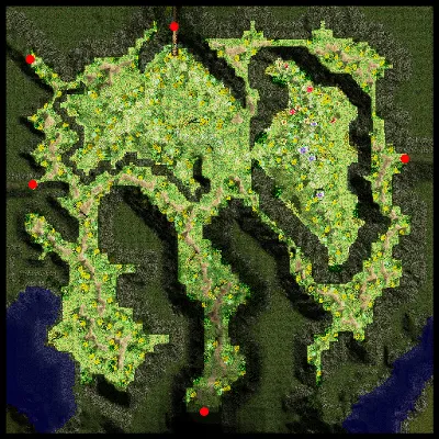 Mt. Mjolnir South Side map