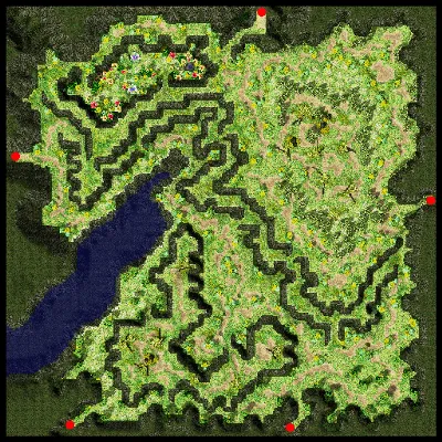 Mt. Mjolnir South Side map
