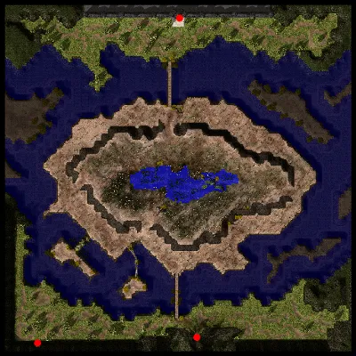 Mt. Mjolnir Northern Foot map