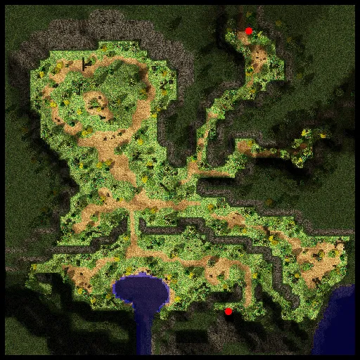 Moscovia Forest map