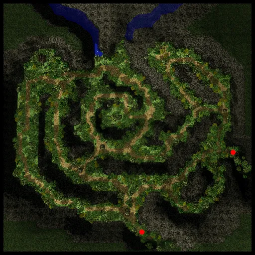Moscovia Deep Forest map