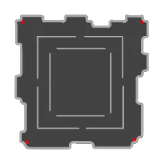 Payon Cave Floor 5 (Abandoned Village) map