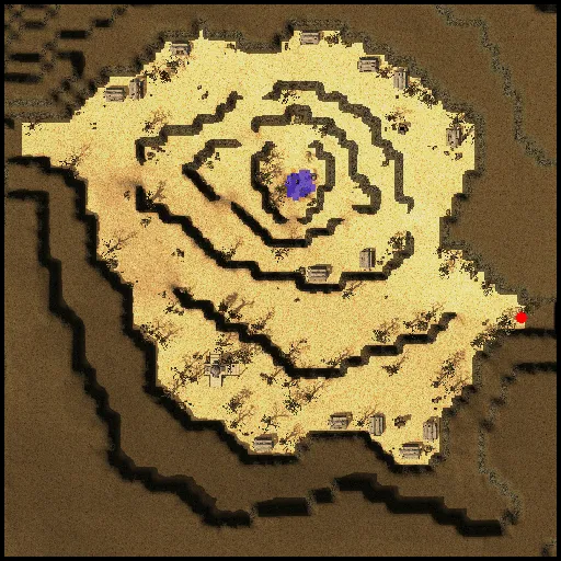 Plain of Ida, Rachel map