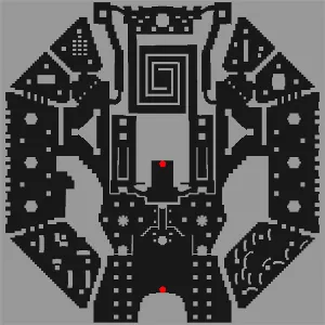 Thanatos Tower Lower Floor Museum Entrance map