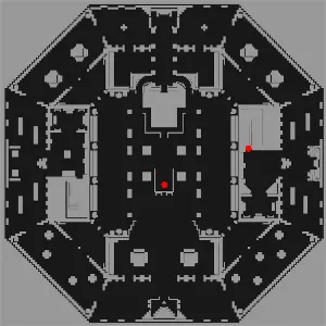Thanatos Tower Lower Floor Museum map