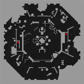 Thanatos Tower Lower Floor Abandoned Space map
