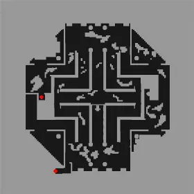 Thanatos Tower Lower Floor Abandoned Space map