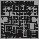 Bio Labs 1 and 2 map