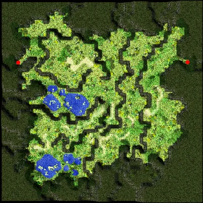 Luluka Forest in Umbala map