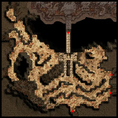 El Mes Plateau map