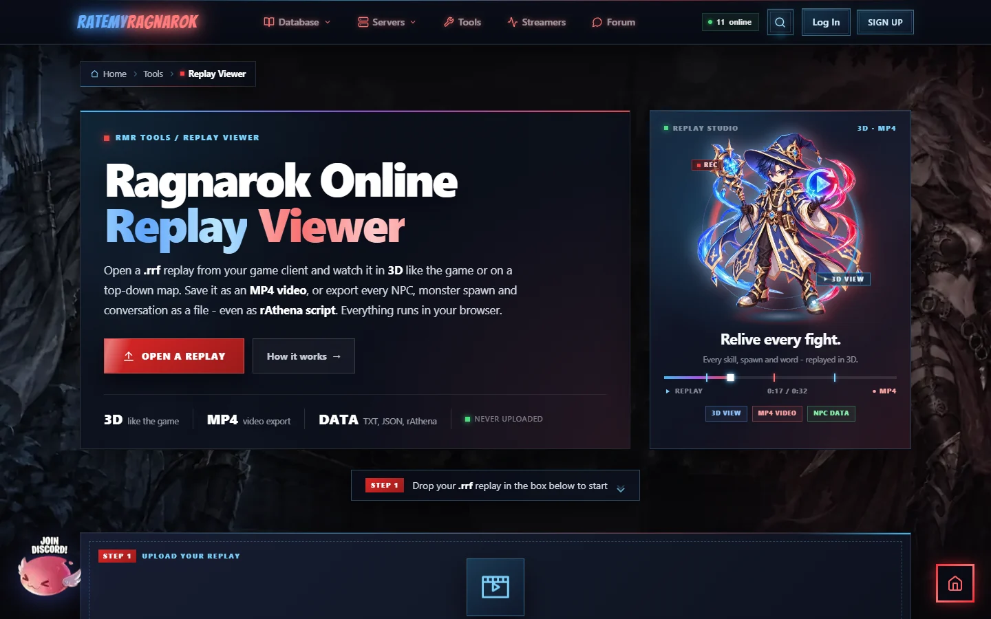 Replay Viewer