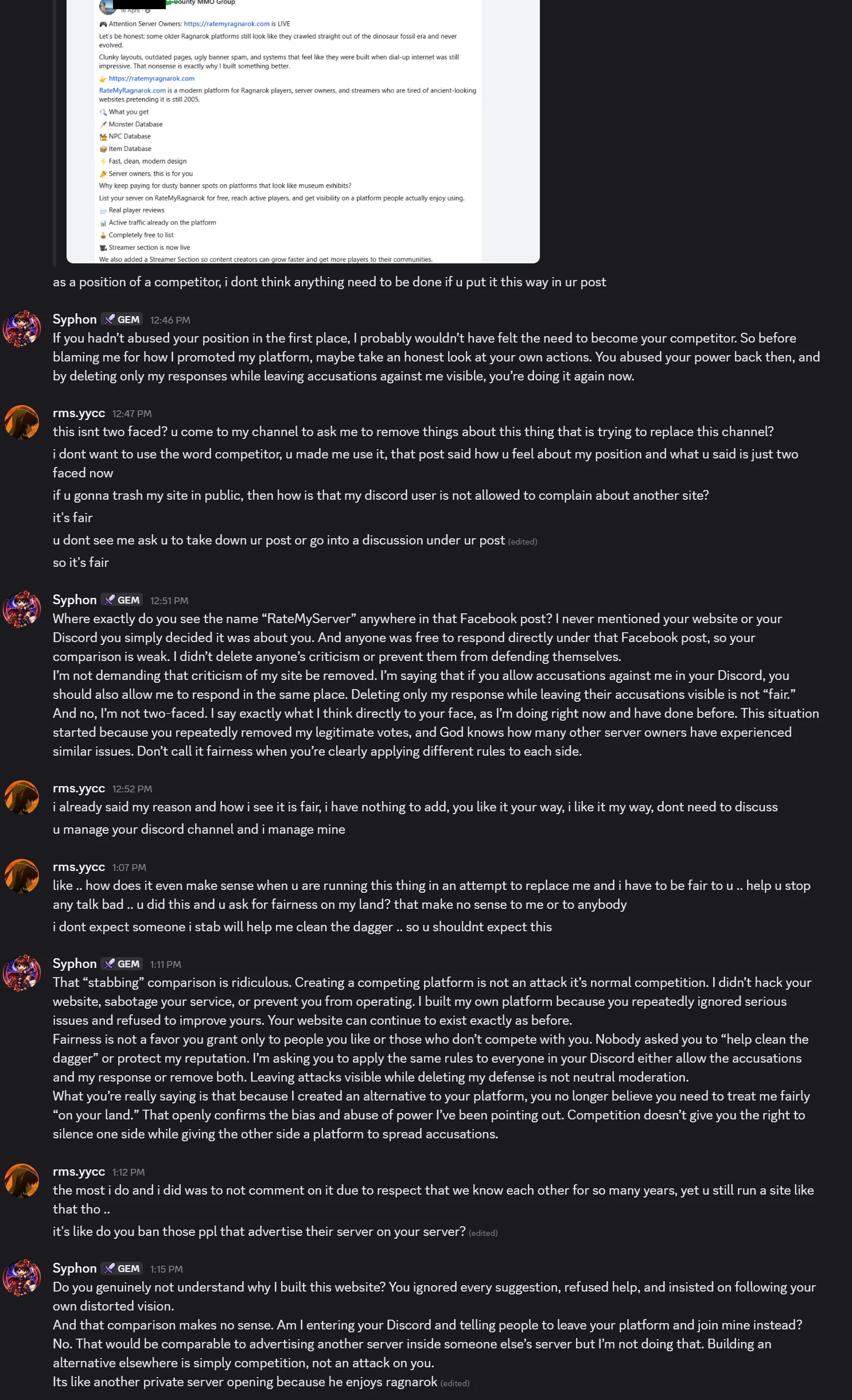 Conversation part 2
